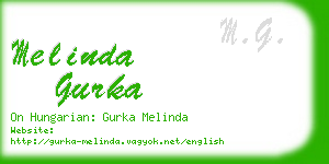 melinda gurka business card